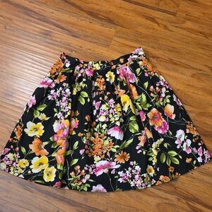 Grace Karin Floral Skirt Size Large New